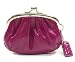 Search : NEW AUTHENTIC COACH PATENT LEATHER FRAME COIN CHANGE PURSE 60559 (Berry)