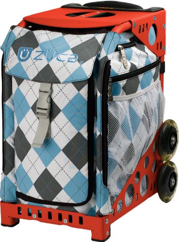 Zuca Bag Argyle- Red Frame