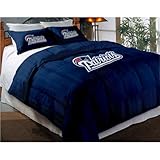 New England Patriots Comforter Set: Twin Comforter with Shams
