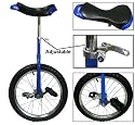 New 18" Unicycle Blue Chrome Unicycle Wheel Cycling