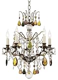 Schonbek Gallia Collection Multi Color Crystal Chandelier