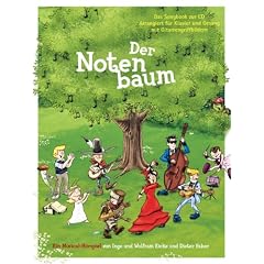 Der Notenbaum: Ein musikalisches H�rspiel f�r Klavier (linke + rechte Hand), Gesang (Melodielinie + Text) und Gitarre (Akkordsymbole + Griffbilder)