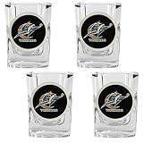 NBA Washington Wizards Four Piece Square Shot Glass Set