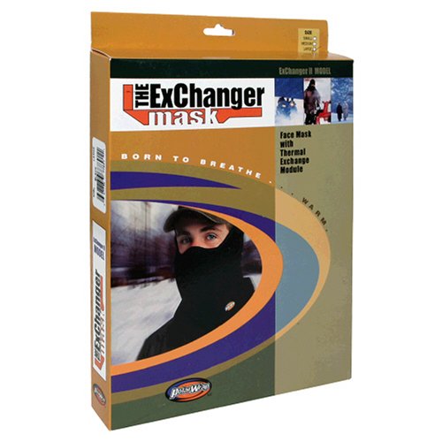 Cover image : Polarwrap The Exchanger Mask, Exchanger II Model, Black, Large, 1 Mask