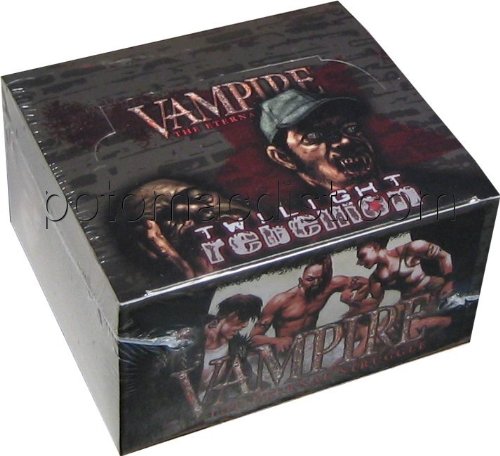 Cover image : Vampire: The Eternal Struggle CCG Twilight Rebellion Booster Box
