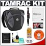 Tamrac 5768 Velocity 8x Pro Photo Digital SLR Camera Sling Bag (Black) + Accessory Kit for Canon Rebel T3, T3i, T1i, T2i, EOS 60D, 5D, 7D, Nikon D3000, D3100, D5000, D5100, D7000, D300s, Olympus Evolt E-5, E-30, E-620 & Sony Alpha A560, A580, A33, A35, A55