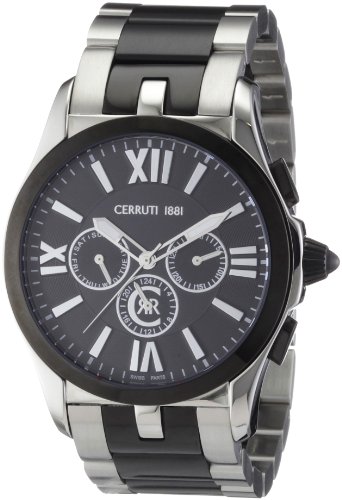 Cerruti Herren-Armbanduhr XL ODISSEA CERCHIO SPORTIVA Analog Edelstahl CRA051E221H Preisvergleich