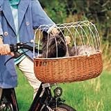 Maxi-Fahrradkorb m. Drahtauf- satz f. Lenkstange incl.Halter