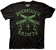 Mens The Boondock Saints Guns & Rosary T-shirt