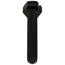 Nylon 6/6 Hex Bolt, Metric, Hex Head, Slotted Drive, Metric Threads, M2-0.4 Thread Size, 5mm Length, Fully Threaded, Made In US, Pack Of 100