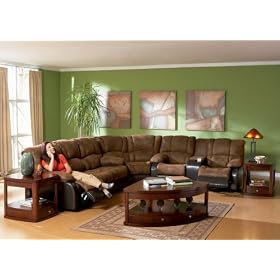 Sofa Set - 3 Piece in Palomino Brown Fabric with Dark Brown - Coaster by Coaster