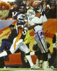 Jerry Rice Signed Raiders Catching Pass 16x20
