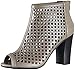 Soda Fannie Laser Cut out Bootie Sandal