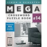 simon  schuster mega crossword puzzle book 14