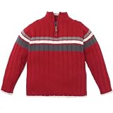 zip-neck sweater