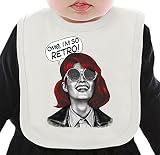 Omg I'm So Retro ネクタイを有する有機ビブ Medium