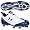 White/Midnight Navy