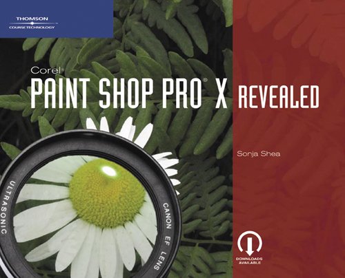 Cover image : Corel Paint Shop Pro X Revealed