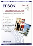 Epson Premium Photo Paper Semi-gloss 251gsm A3plus Ref C13S041328 [20 Sheets]