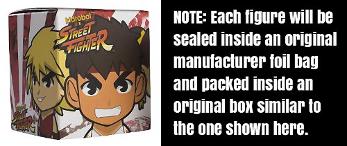 Sagat: Street Fighter x KidRobot ~3" Mini-Figure Series