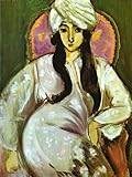 IMAGE OF Hand Made Oil Reproduction - Henri Matisse - 32 x 42 inches - Laurette in a White Turban