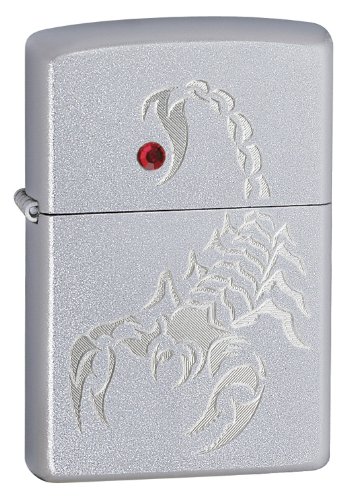 Zippo Scorpio Pocket Lighter with Crystalized Swarovski Elements