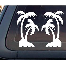 Palm Tree SET Car Decal / Sticker