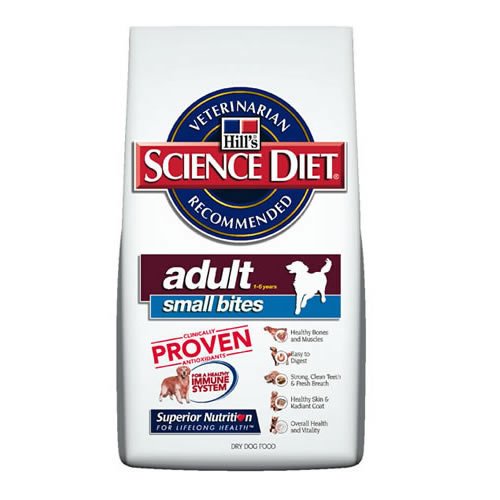 Science Diet Adult Dog Food Small Bites, 20 Lb