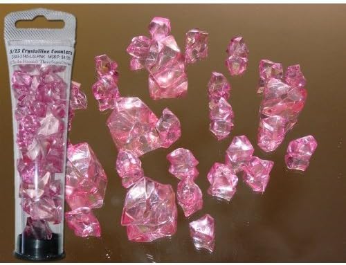 Three Sages Games: 5-25 Pink Crystalline Counters