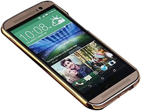 DZT1968(TM)Newest Luxury Crocodile Leather Back Case Cover Skin For HTC ONE M8 (A)