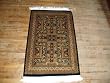 Handmade Pakistani Rashim Tabriz Rug 2'1"x3'1"
