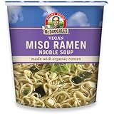Dr. McDougall's Right Foods Vegan Miso Ramen, 1.9-Ounce Cups (Pack of 6)