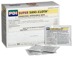 First Aid Only Germicidal Wipe (kills Germs), 50-Count Boxes