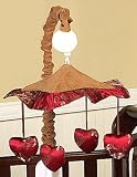 Oriental Garden Asian Brocade Girls Musical Baby Crib Mobile by JoJo Designs