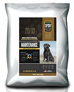 SportDogFood Maintenance Dog Food, Beef Formula, 50-Pound