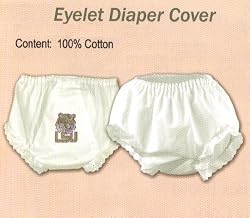 Collegiate Eyelet Diaper Cover