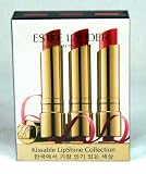 Estee Lauder Kissable LipShine Collection 3 pc set: #04 Majorca Kiss + #03 Catalina Kiss + #12 Shanghai Kiss