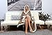 Chic Home Snuggle Hoodie Robe Cozy Super Soft Ultra Plush Micromink Sherpa Lined Wearable Blanket with 2 Pockets Hood Button, One Size, Brown-Leopard