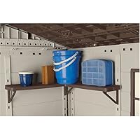 Suncast Set of 2 Corner Shelves for Storage Buildings