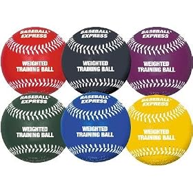 Baseball Express Weighted Training Ball Set