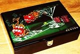 MICHAEL GODARD 200 piece POKER SET 'PRAYING FOR SEVENS'