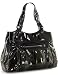 Extra-Large Black-Olive Ombre ''Lola'' Jessica Simpson'' Tote