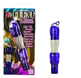 California Exotics 10-Function Flexi Clitoral Hummer Vibrator - Purple