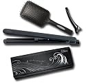 Nicky Clarke Nano Silver NSS013 Super Slim Detox Salon Straightener Gift Set