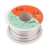 uxcell　はんだワイヤリール　リール巻はんだ　ロージンコア　錫リード　ワイヤロール　1mm　100g　60/40　1.8%