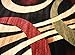 Feraghan/New City Brand New Contemporary Modern Wavy Circles Area Rug, 9' x 12', Brown/Beige