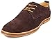 Kunsto Men's Classic Leather Oxford Flats Shoes Lace Up