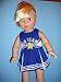 Cheerleading Outfit Made to Fit American Girl Dolls and Dolls 18 Inches