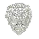 Amico Car Decorating Lion Head Shaped Badge Stickers for Car Vehicle