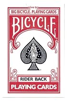 Bicycle Big Playing Cards Red - Naipes Grandes Rojos